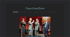 Desktop Screenshot of dignitygospelquartet.com